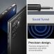 Защитный чехол Spigen (SGP) Thin Fit для Samsung Galaxy S22 Ultra (S908) - Black (289962B). Фото 15 из 21