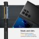 Защитный чехол Spigen (SGP) Thin Fit для Samsung Galaxy S22 Ultra (S908) - Black (289962B). Фото 16 из 21