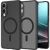 Захисний чохол Spigen (SGP) Ultra Hybrid (MagFit) для Samsung Galaxy S25 Edge (S937) ACS09419 - Black: фото 1 з 13