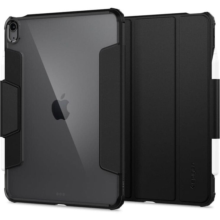 Захисний чохол Spigen (SGP) Ultra Hybrid Pro для Apple iPad Air 11 M3/M2 (2025/2024) / Air 4 / 5 10.9 (2020/2022) ACS02697 - Black: фото 2 з 21