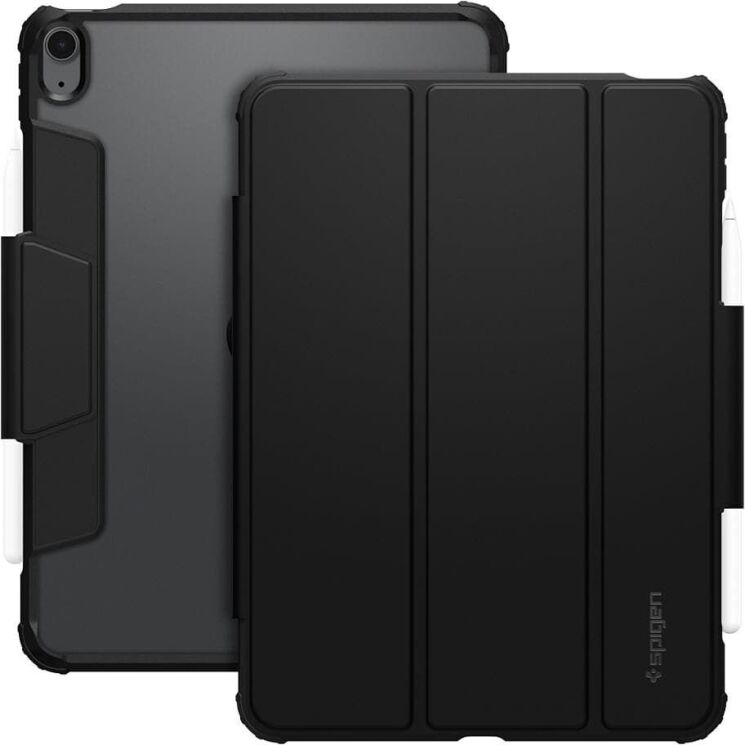 Захисний чохол Spigen (SGP) Ultra Hybrid Pro для Apple iPad Air 11 M3/M2 (2025/2024) / Air 4 / 5 10.9 (2020/2022) ACS02697 - Black: фото 3 з 21