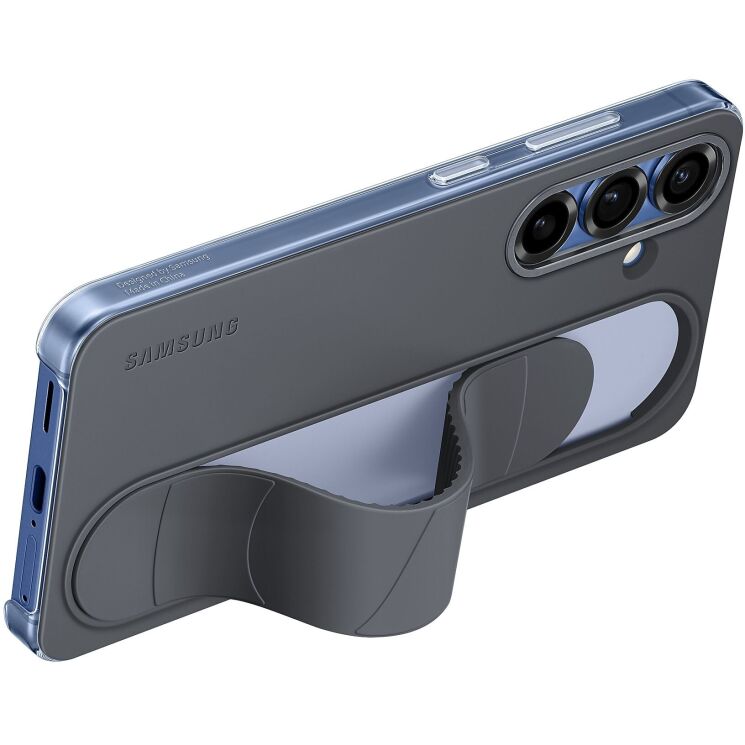 Захисний чохол Standing Grip для Samsung Galaxy S25 (S931) EF-GS931CBEGWW - Black: фото 3 з 6