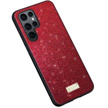 Защитный чехол SULADA Dazzling Glittery для Samsung Galaxy S25 Ultra (S938) - Red: фото 1 из 7