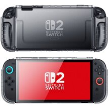 Захисний чохол Supcase Crystal Case для Nintendo Switch 2 (843439157392) - Frost Black: фото 1 з 8