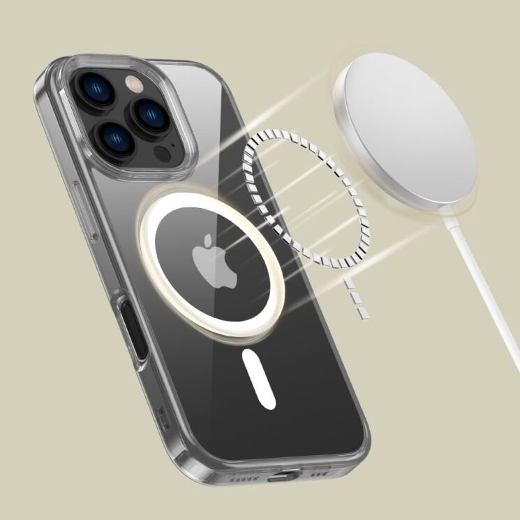 Защитный чехол Tech-Protect FlexAir Hybrid MagSafe для Apple iPhone 16 Pro - Clear: фото 5 из 5