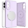 Захисний чохол Tech-Protect Liquid Silicone MagSafe для Samsung Galaxy S25 Edge (S937) - Mauve (377593V)