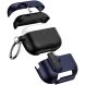 Защитный чехол Tech-Protect Slim Hook для AirPods Pro 3 - Navy Blue (390147L). Фото 6 из 10