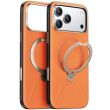 Захисний чохол TORRAS Ostand Q3 VegSkin (with MagSafe) для iPhone 17 Pro - Orange (387331O)