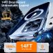 Защитный чехол TORRAS Ostand Spin MagSafe для Apple iPhone 15 Pro Max - Transparent (349647T). Фото 5 из 6