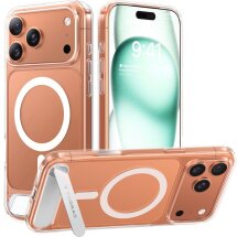 Захисний чохол TORRAS Pstand MagSafe для Apple iPhone 17 Pro - Transparent: фото 1 з 9