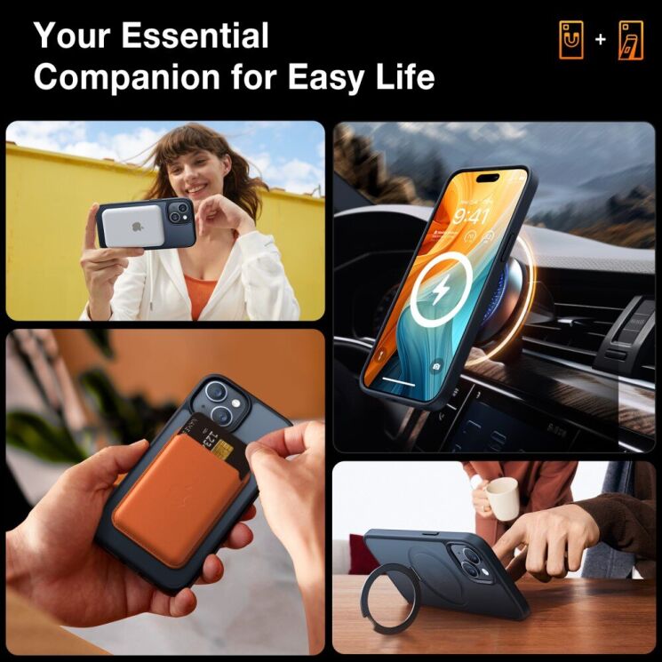 Захисний чохол TORRAS Upro Case для Apple iPhone 15 - Pink: фото 5 з 7