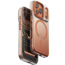 Защитный чехол (TPU+PC) Puloka Resplendent with Magnetic Fit для iPhone 18 Pro / 17 Pro - Orange: фото 1 из 3