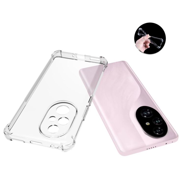 Захисний чохол UniCase AirBag для Honor 200 Pro - Transparent: фото 3 з 4