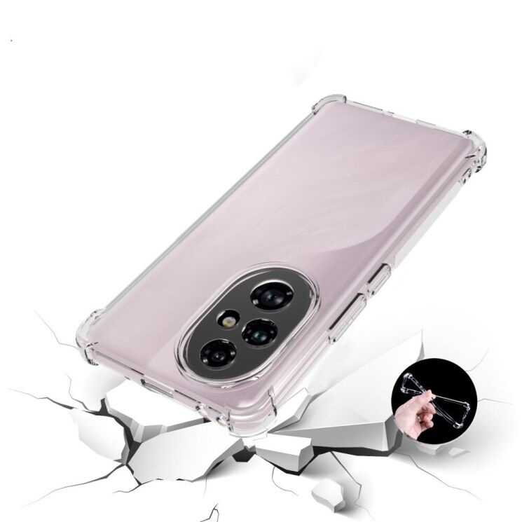 Захисний чохол UniCase AirBag для Honor 200 Pro - Transparent: фото 2 з 4