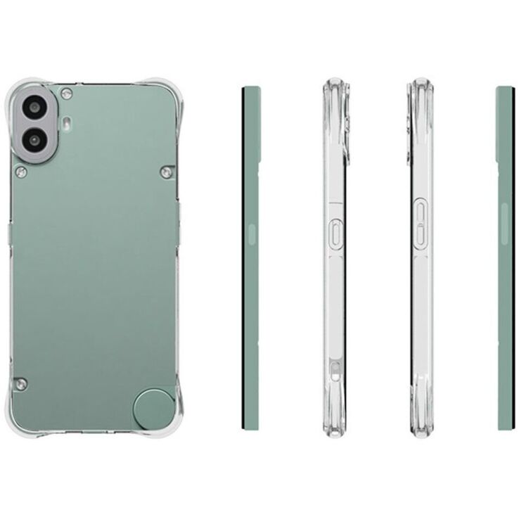 Защитный чехол UniCase AirBag для Nothing CMF Phone 1 - Transparent: фото 5 из 5
