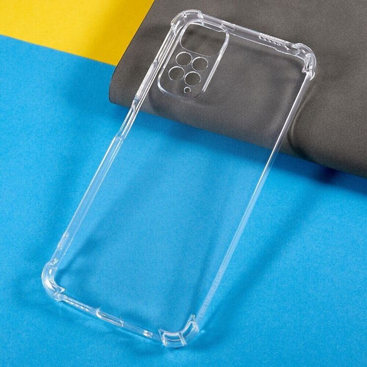 Защитный чехол UniCase AirBag для Xiaomi Redmi Note 11 / Note 11s - Transparent: фото 3 из 7