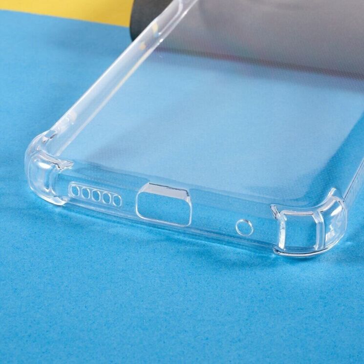 Защитный чехол UniCase AirBag для Xiaomi Redmi Note 11 / Note 11s - Transparent: фото 5 из 7