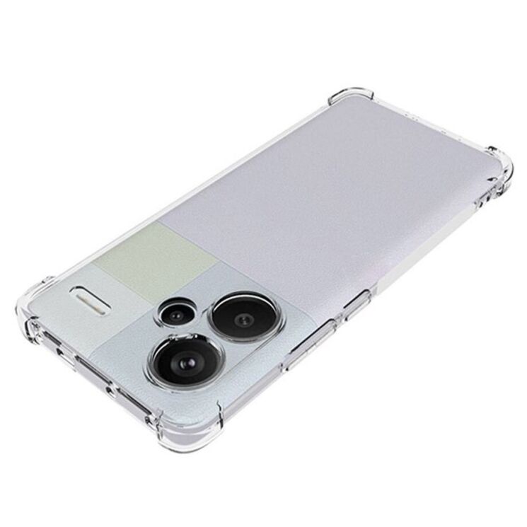 Защитный чехол UniCase AirBag для Xiaomi Redmi Note 13 Pro+ - Transparent: фото 4 из 5