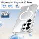 Захисний чохол UniCase AirBag Flow MagSafe для Samsung Galaxy S24 Ultra (S928) - Transparent (375861T). Фото 3 з 14