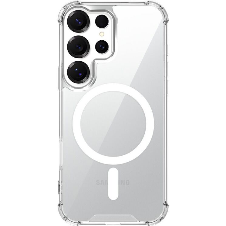 Захисний чохол UniCase AirBag Flow MagSafe для Samsung Galaxy S24 Ultra (S928) - Transparent: фото 2 з 14