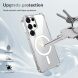 Захисний чохол UniCase AirBag Flow MagSafe для Samsung Galaxy S24 Ultra (S928) - Transparent (375861T). Фото 8 з 14