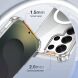 Захисний чохол UniCase AirBag Flow MagSafe для Samsung Galaxy S24 Ultra (S928) - Transparent (375861T). Фото 11 з 14