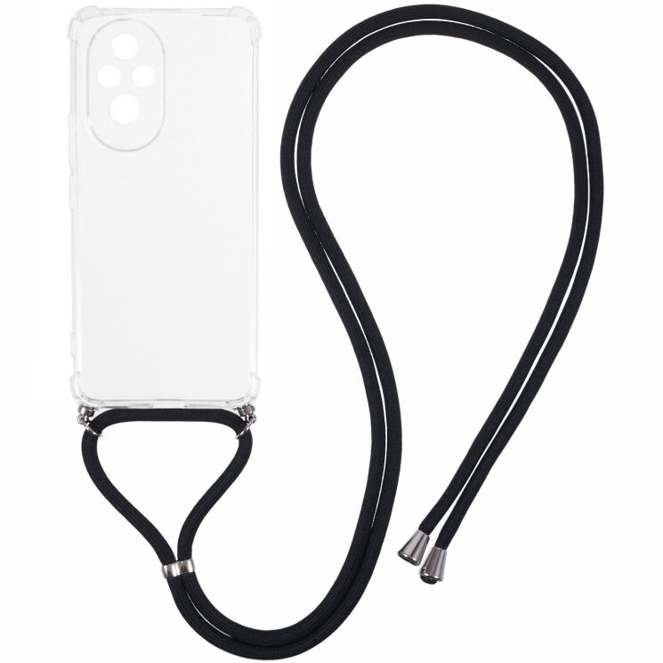 Захисний чохол UniCase AirBag with Strap для Honor 200 - Transparent: фото 1 з 5