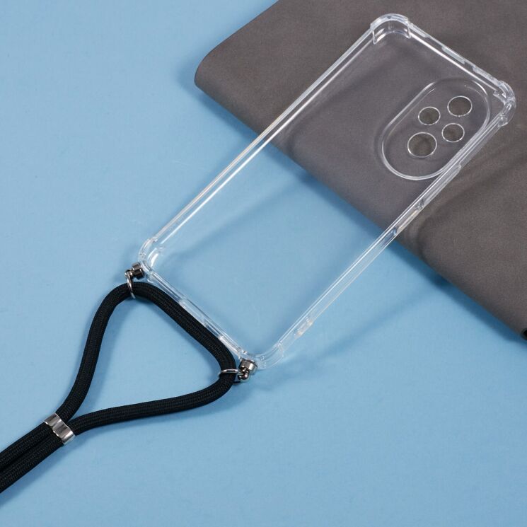 Захисний чохол UniCase AirBag with Strap для Honor 200 - Transparent: фото 2 з 5