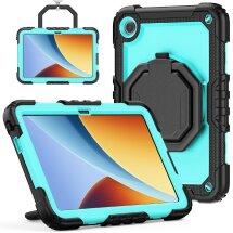 Захисний чохол UniCase Apollo Guard для Xiaomi Redmi Pad 2 9.7 - Baby Blue / Black: фото 1 з 13