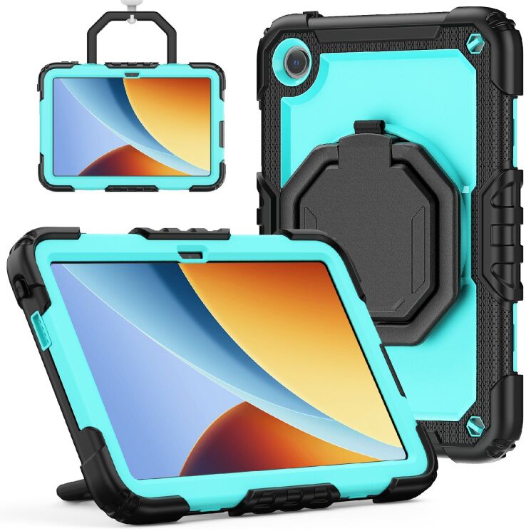 Захисний чохол UniCase Apollo Guard для Xiaomi Redmi Pad 2 9.7 - Baby Blue / Black (422601LB) Захисний чохол UniCase Apollo Guard для Xiaomi Redmi Pad 2 9.7 - Baby Blue / Black: фото 1 з 13