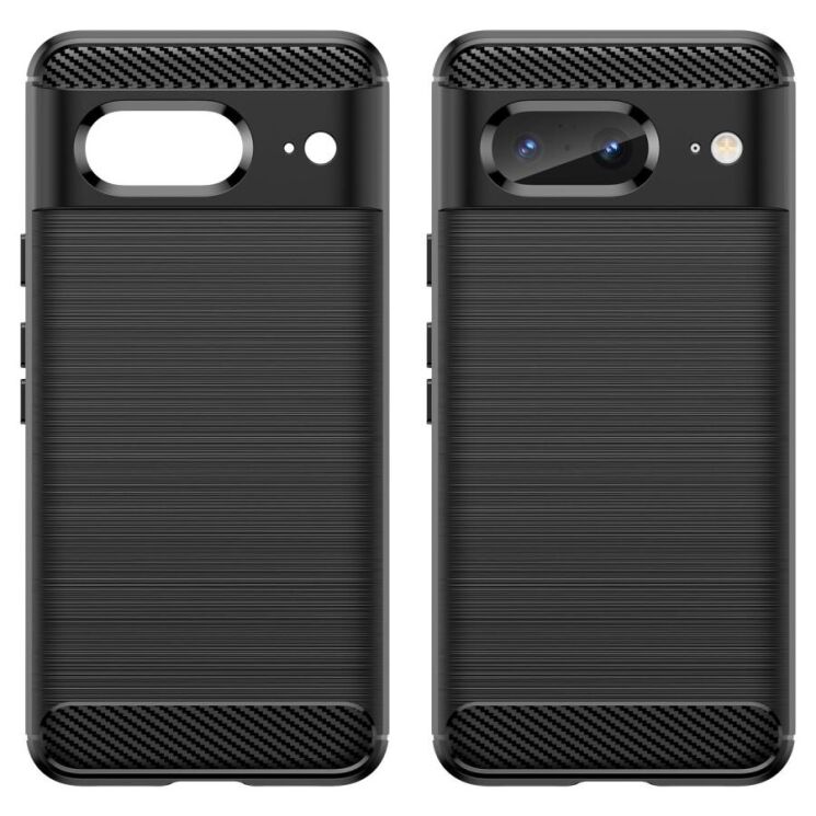 Защитный чехол UniCase Carbon для Google Pixel 8 - Black: фото 2 из 8