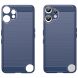 Захисний чохол UniCase Carbon для Nothing CMF Phone 2 Pro - Blue (386510L). Фото 2 з 13