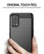 Защитный чехол UniCase Carbon для Realme 7 Pro - Blue (250629L). Фото 3 из 9