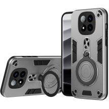 Защитный чехол UniCase Cosmic Armor для Xiaomi Redmi Note 14 Pro Plus - Silver: фото 1 из 7
