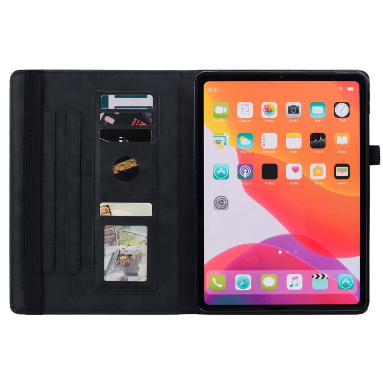 Захисний чохол UniCase Flower для Lenovo Tab K11 Gen 2 - Black: фото 2 з 5