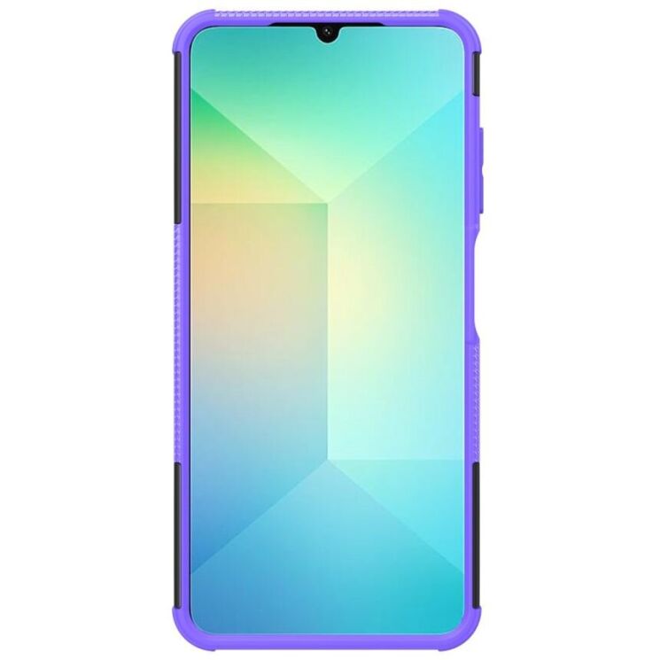 Защитный чехол UniCase Hybrid X для Samsung Galaxy A06 (A065) - Purple: фото 6 из 17