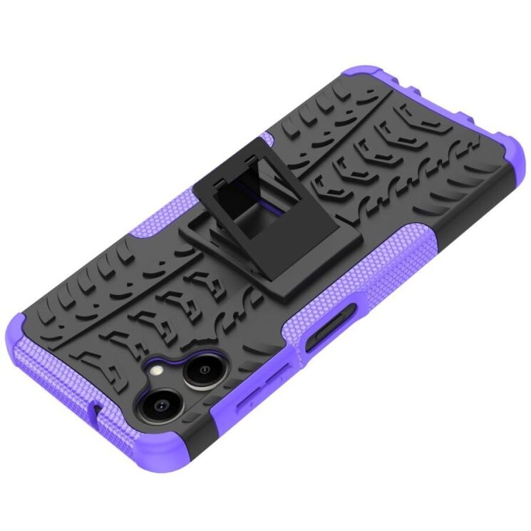 Защитный чехол UniCase Hybrid X для Samsung Galaxy A06 (A065) - Purple: фото 3 из 17