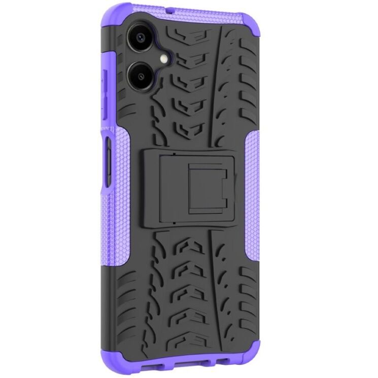 Защитный чехол UniCase Hybrid X для Samsung Galaxy A06 (A065) - Purple: фото 4 из 17