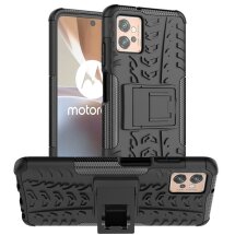 Защитный чехол UniCase Hybrid X для Motorola Moto G32 - Black: фото 1 из 18