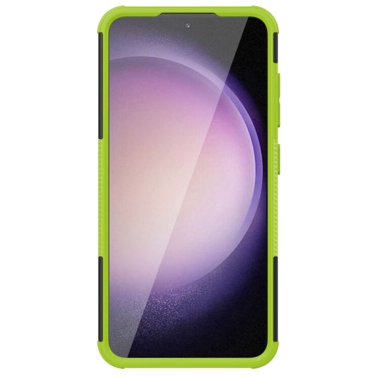 Защитный чехол UniCase Hybrid X для Samsung Galaxy S24 - Green: фото 3 из 16
