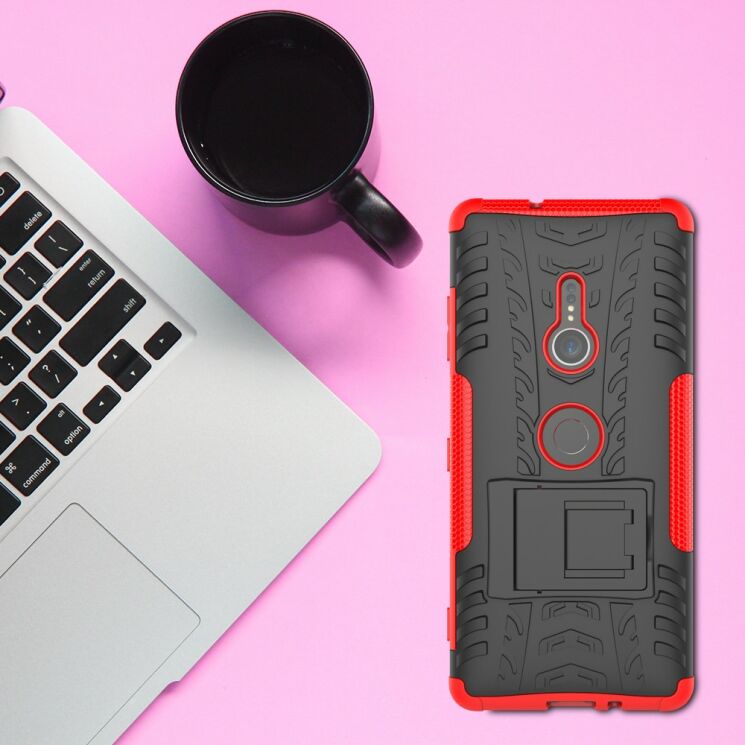 Защитный чехол UniCase Hybrid X для Sony Xperia XZ3 - Red: фото 11 из 16