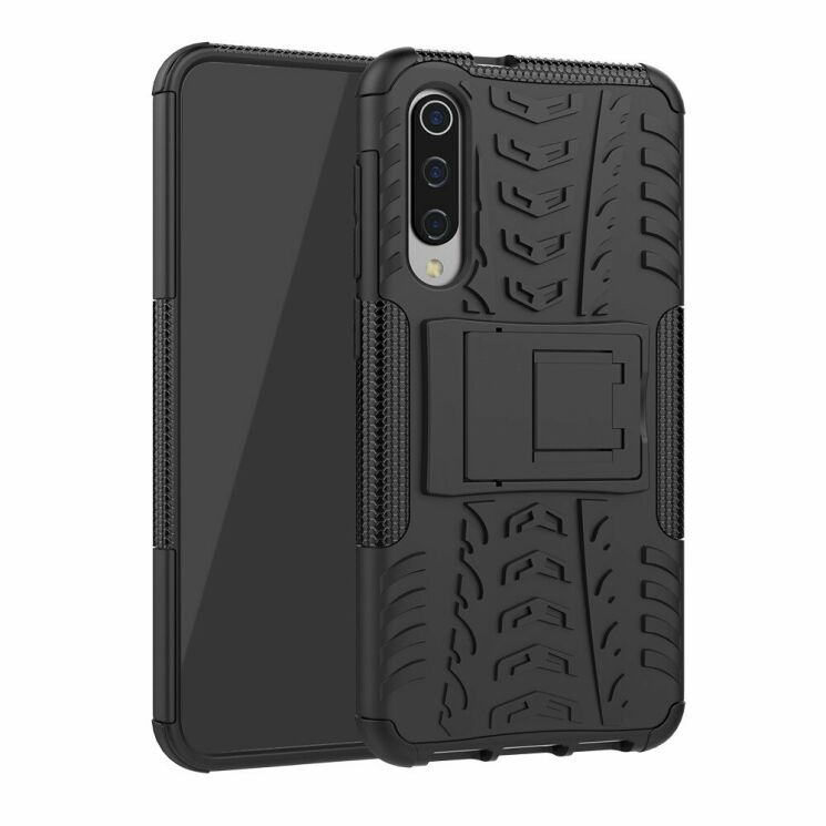 Протиударний чохол UniCase Hybrid X для Xiaomi Mi 9 SE (Special Edition) - Black: фото 1 з 8