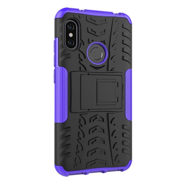 Противоударный чехол UniCase Hybrid X для Xiaomi Redmi 6 Pro / Mi A2 Lite - Purple: фото 6 из 14