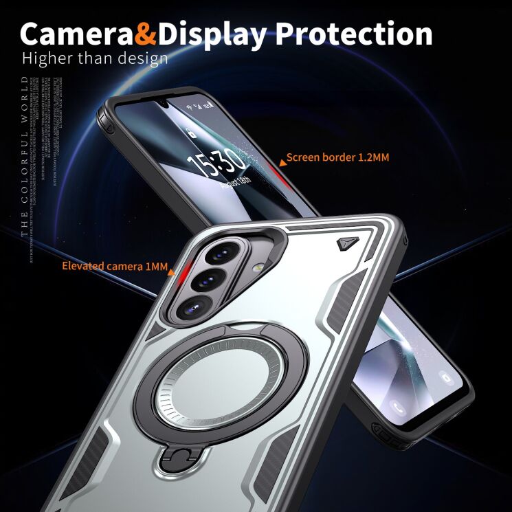Захисний чохол UniCase Lander Armor для Samsung Galaxy A27 (A276) - Red: фото 5 з 6