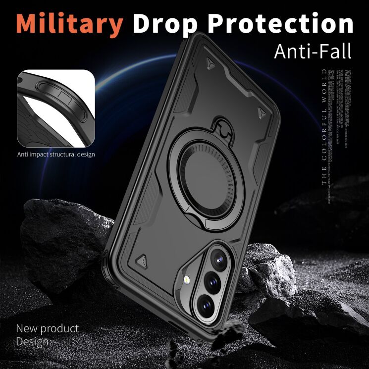 Захисний чохол UniCase Lander Armor для Samsung Galaxy A27 (A276) - Red: фото 3 з 6