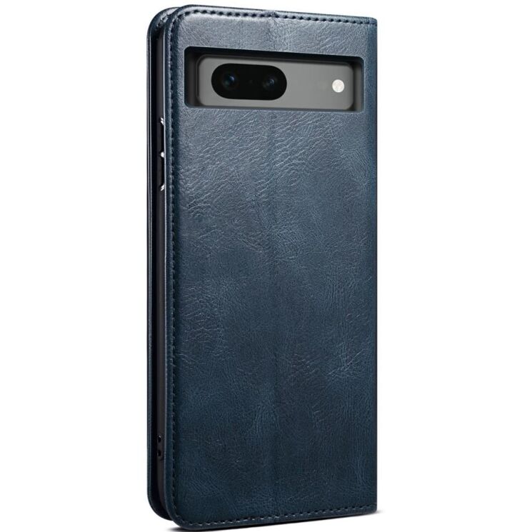 Защитный чехол UniCase Leather Wallet для Google Pixel 8A - Blue: фото 6 из 6