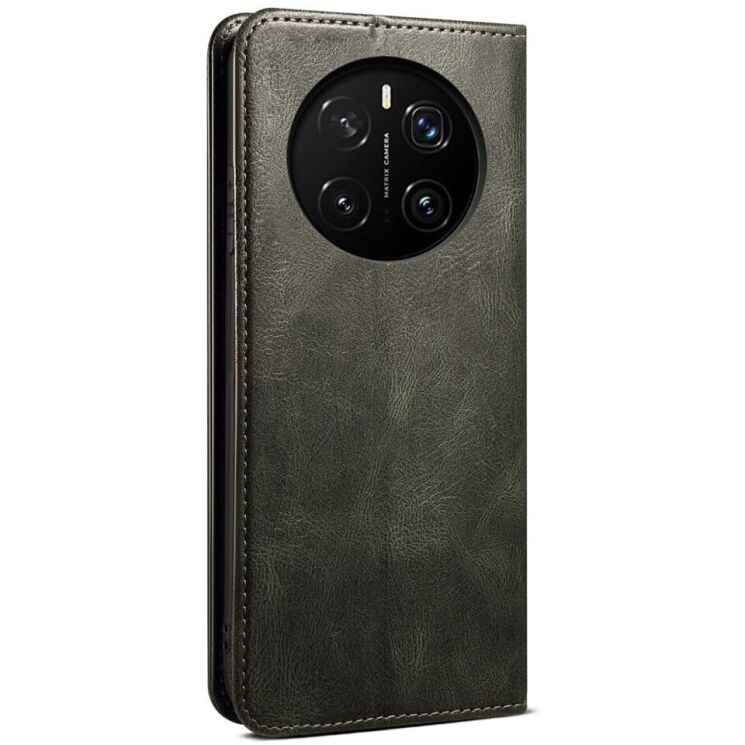 Защитный чехол UniCase Leather Wallet для Honor Magic 7 Pro - Green: фото 6 из 7