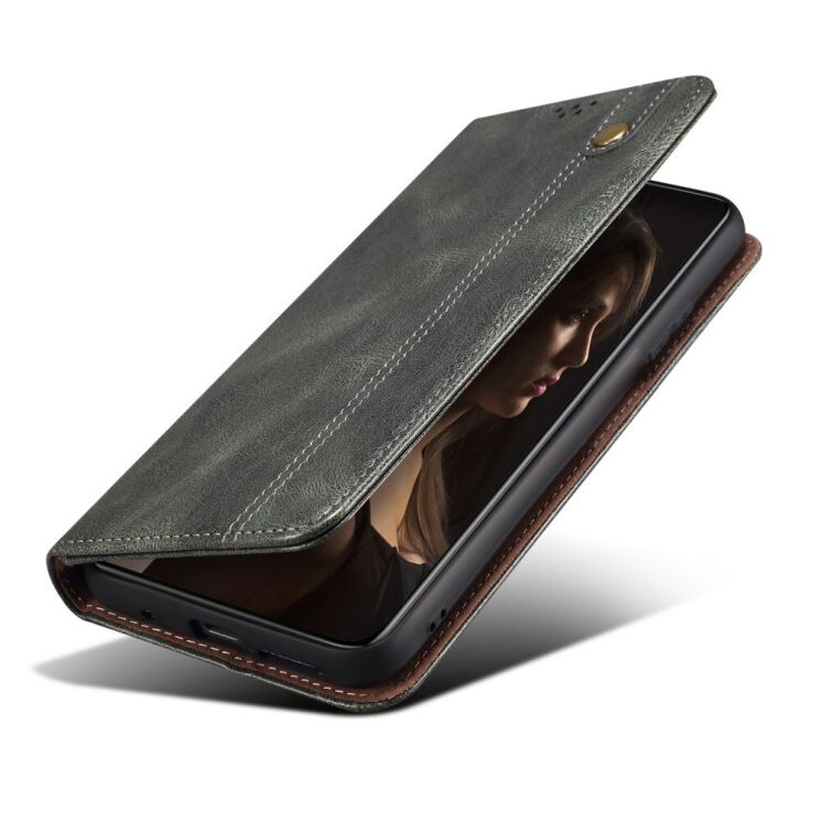Защитный чехол UniCase Leather Wallet для Nothing Phone (3a) - Magenta: фото 4 из 6