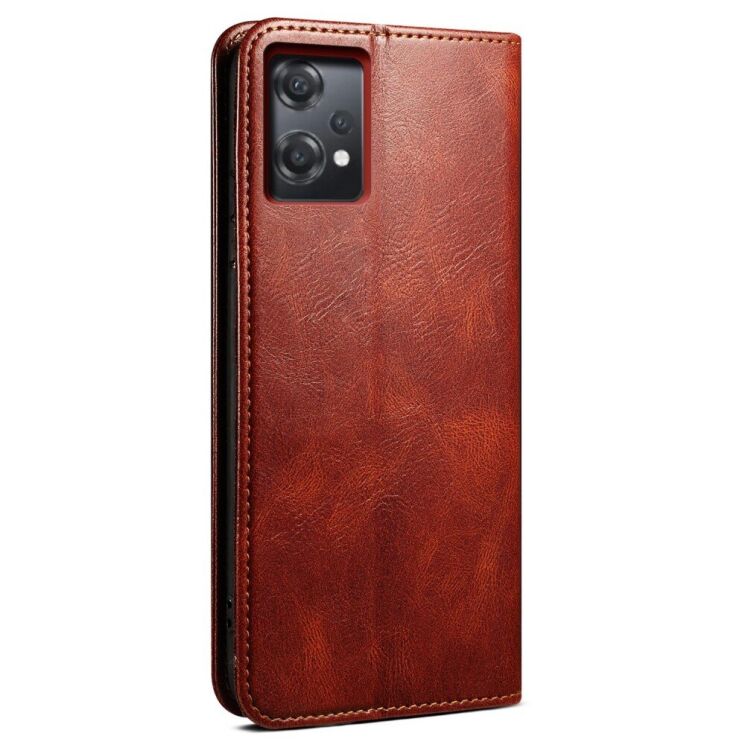 Чехол-книжка с кармашками UniCase Leather Wallet для OnePlus Nord CE 2 Lite - Brown: фото 3 из 18