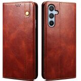 Захисний чохол UniCase Leather Wallet для Samsung Galaxy A26 (A266) - Brown (371632Z)